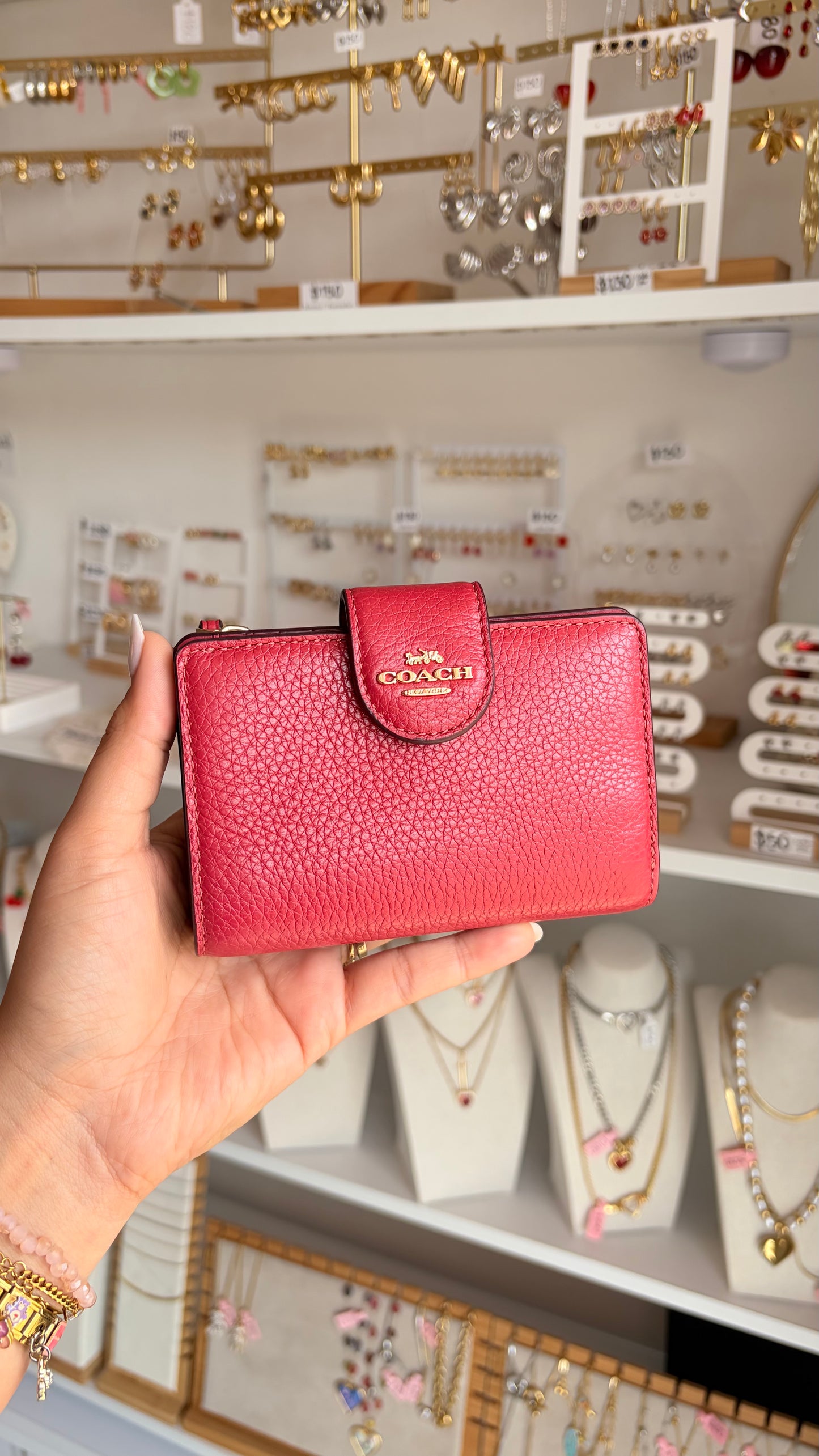 Cartera Dama Rojo Coach