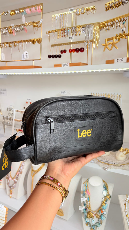Bolso De Mano Caballero Negro Lee