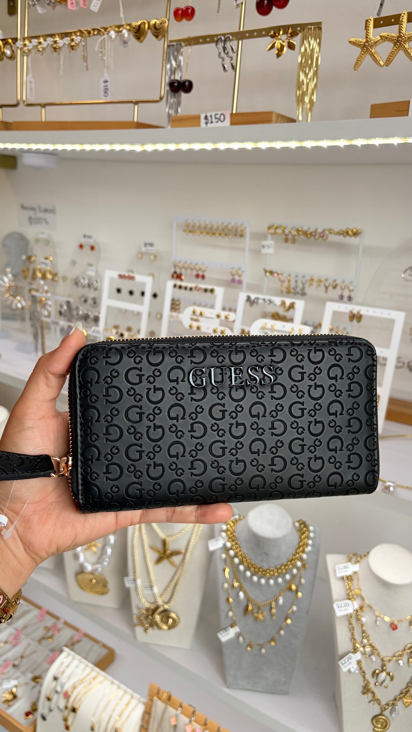Cartera Dama Negro Guess