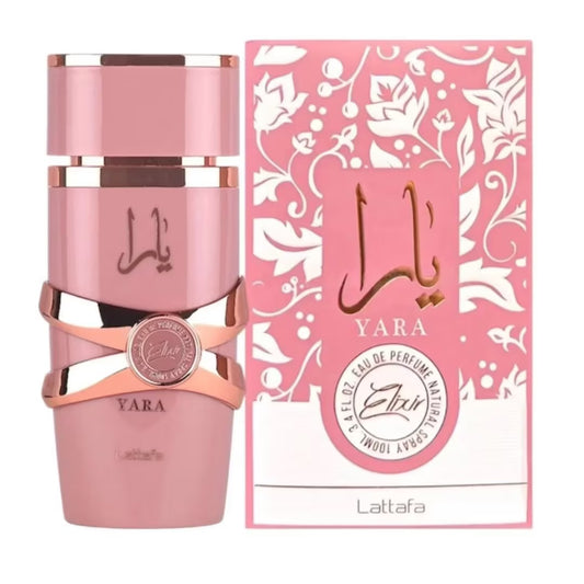 Perfume Dama Rosa Elixir Yara Lattafa