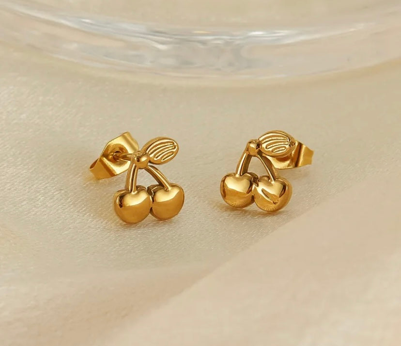 Aretes Cereza Mini