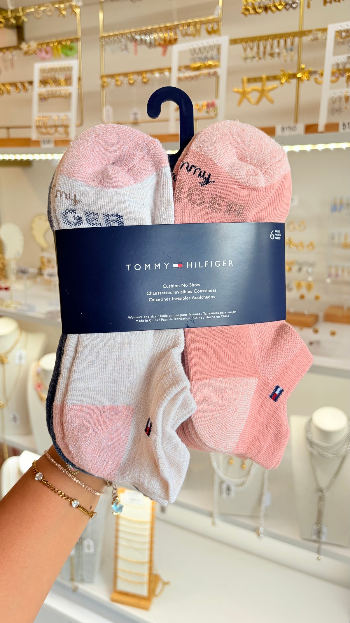 Calcetas Dama Blanco Tommy Hilfiger