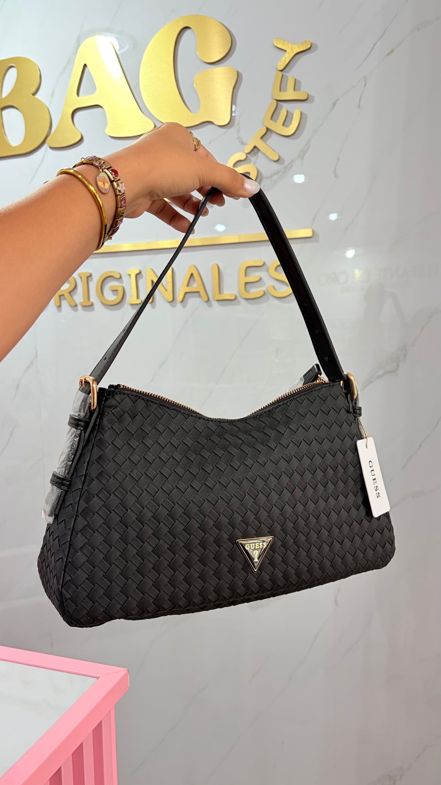 Bolsa Dama Negro Guess