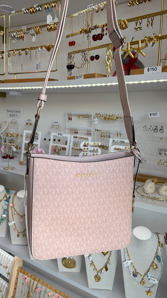 Bolsa Dama Crossbody Rosa Michael Kors