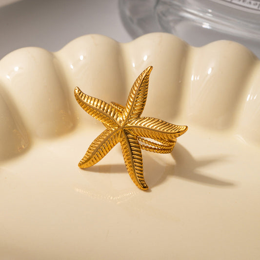 Anillo Maxi Estrella De Mar