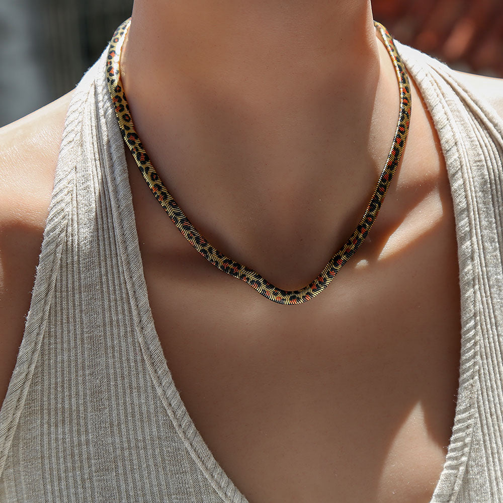 Gargantilla Animal Print