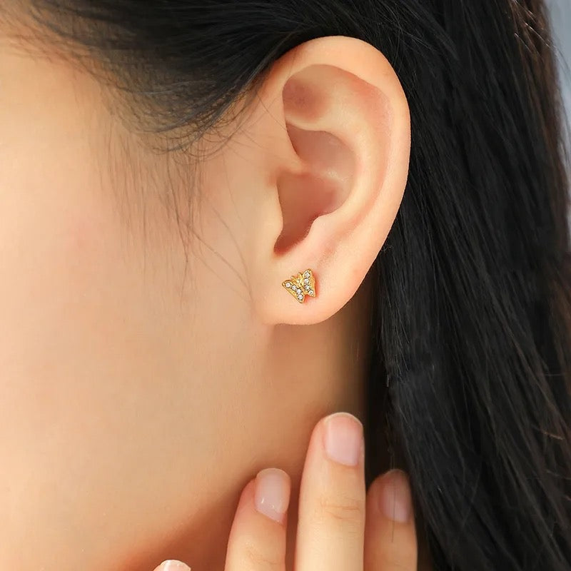 Aretes Mini Mariposa
