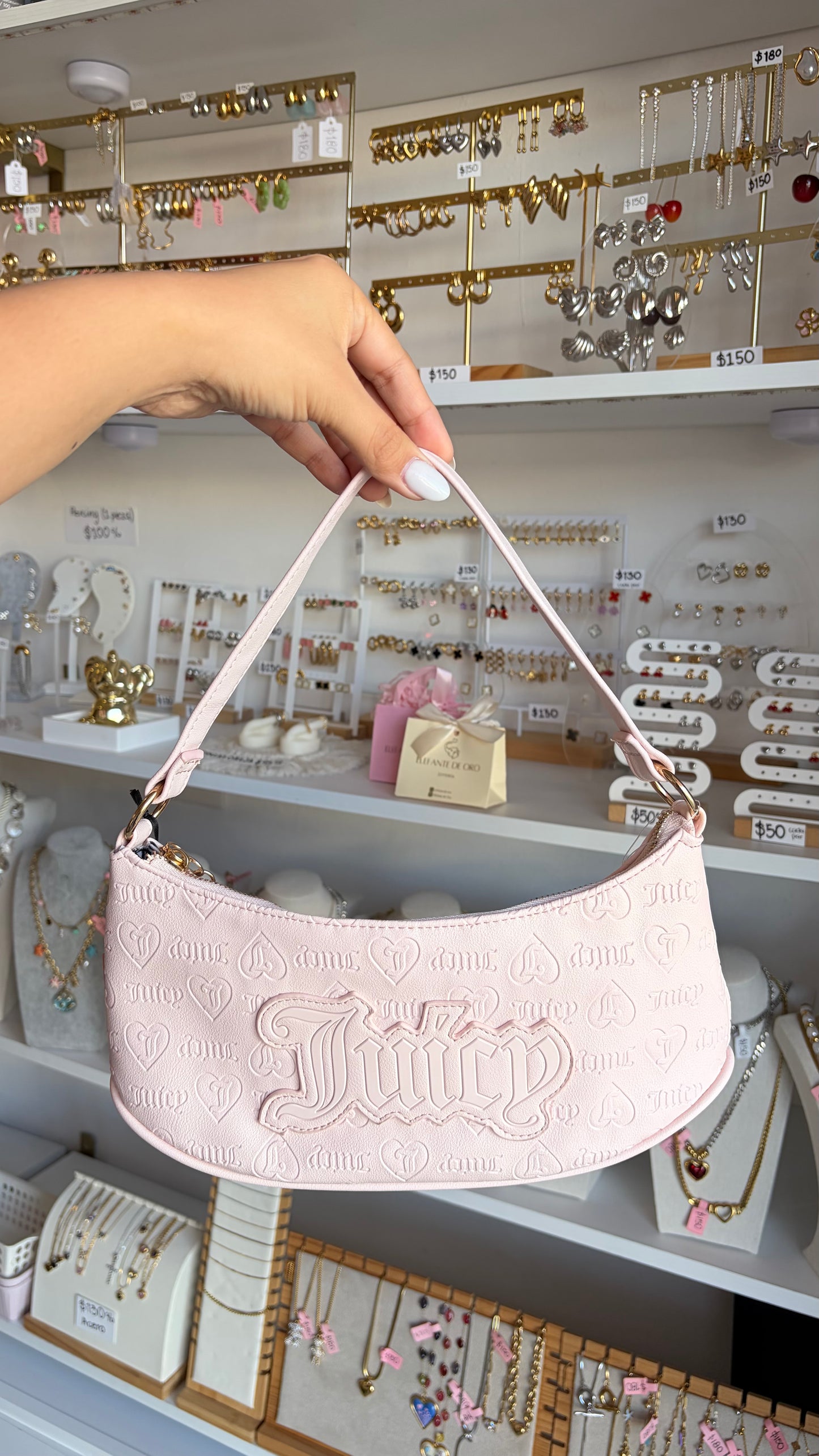 Bolsa Dama Rosa Juicy Couture