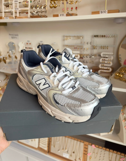 Tenis Gris Y Beige 3mx New Balance