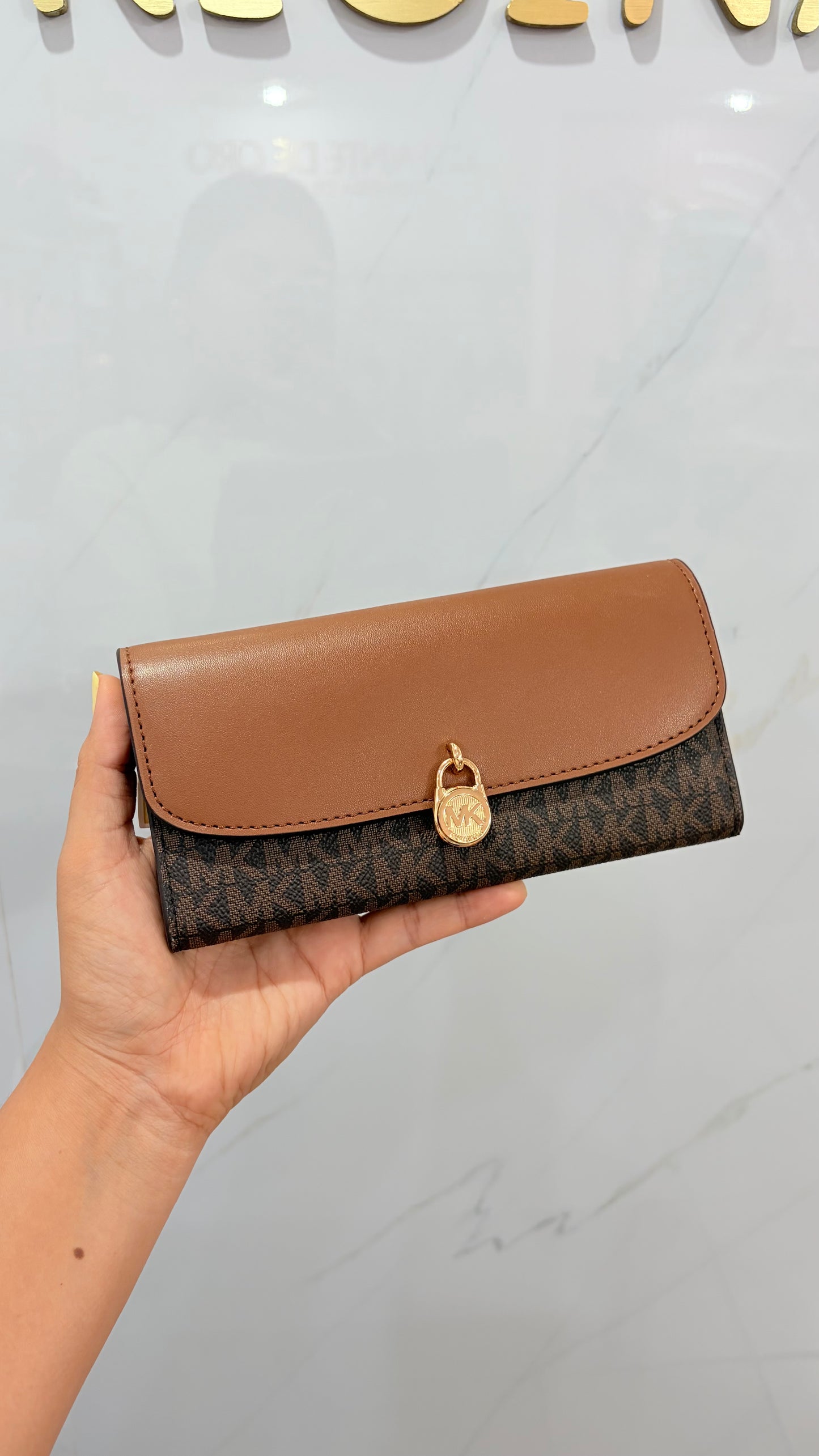 Cartera Dama Chocolate Michael Kors