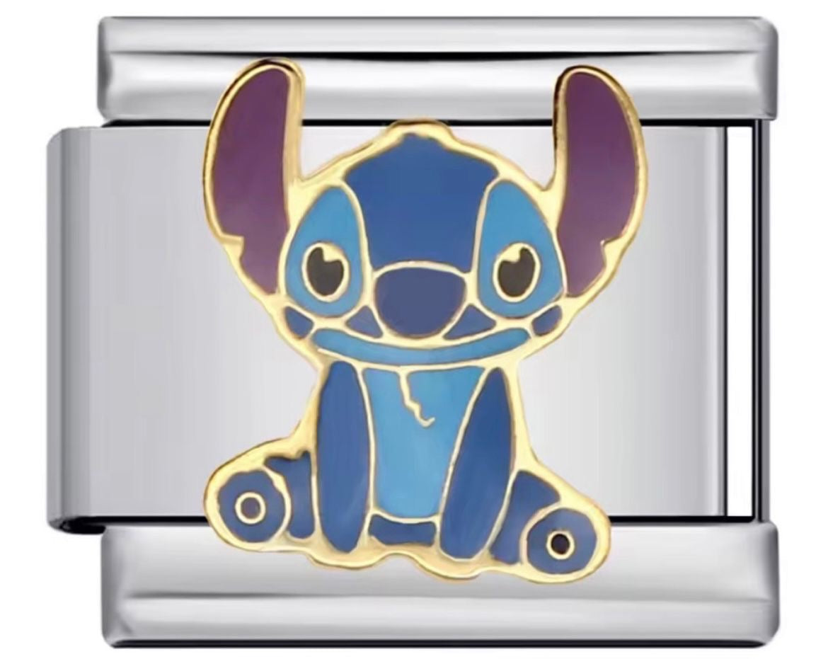 Charm Italiano Dibujo Azul