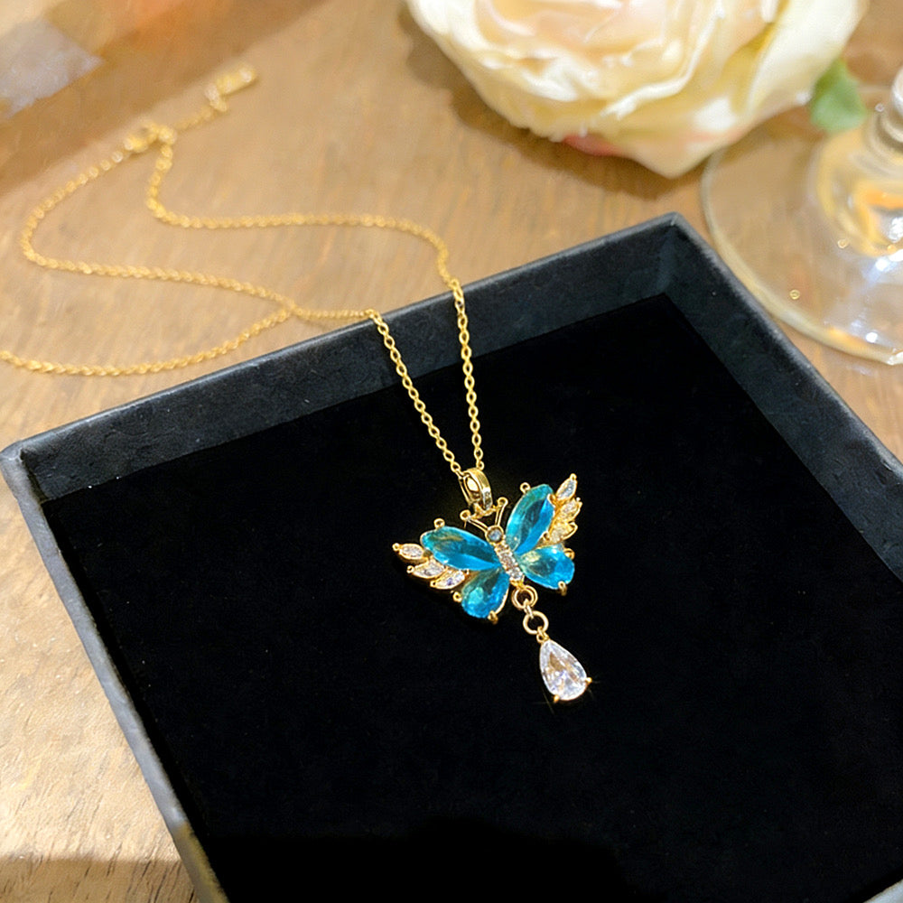 Collar Mariposa Azul 🦋