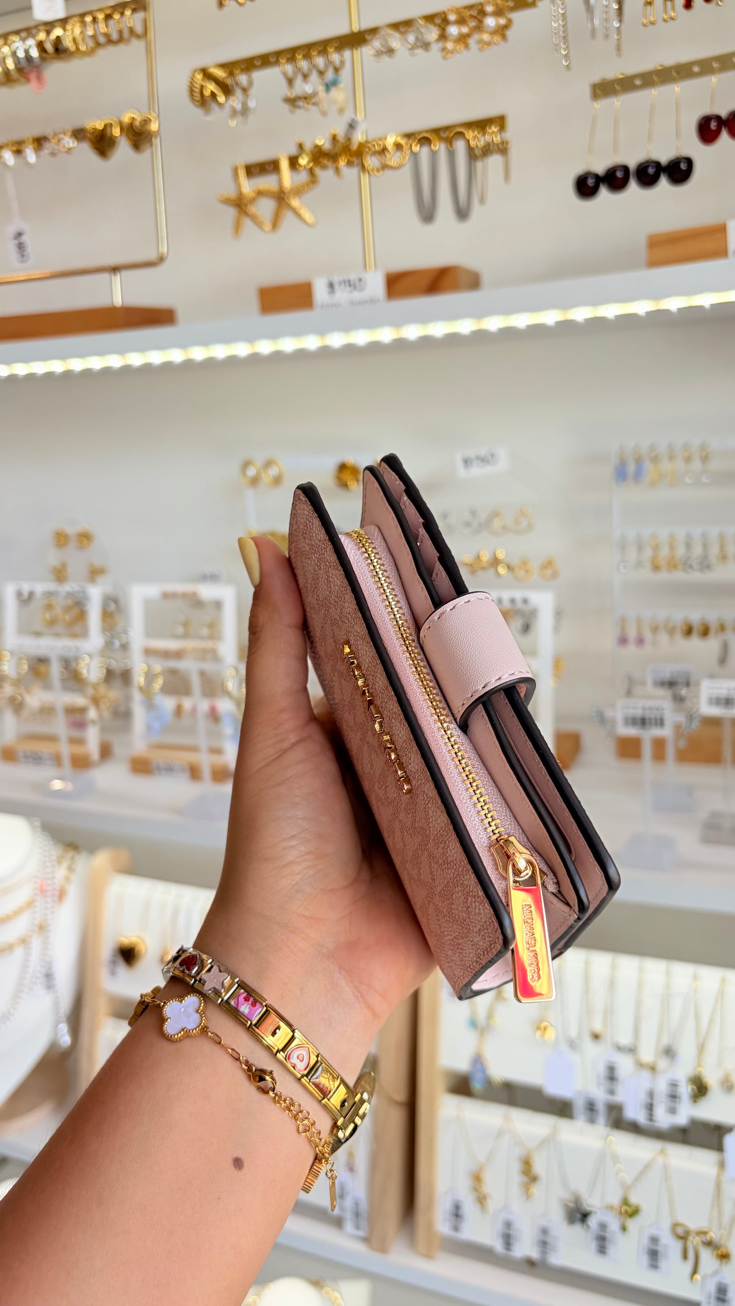 Cartera Rosa Michael Kors
