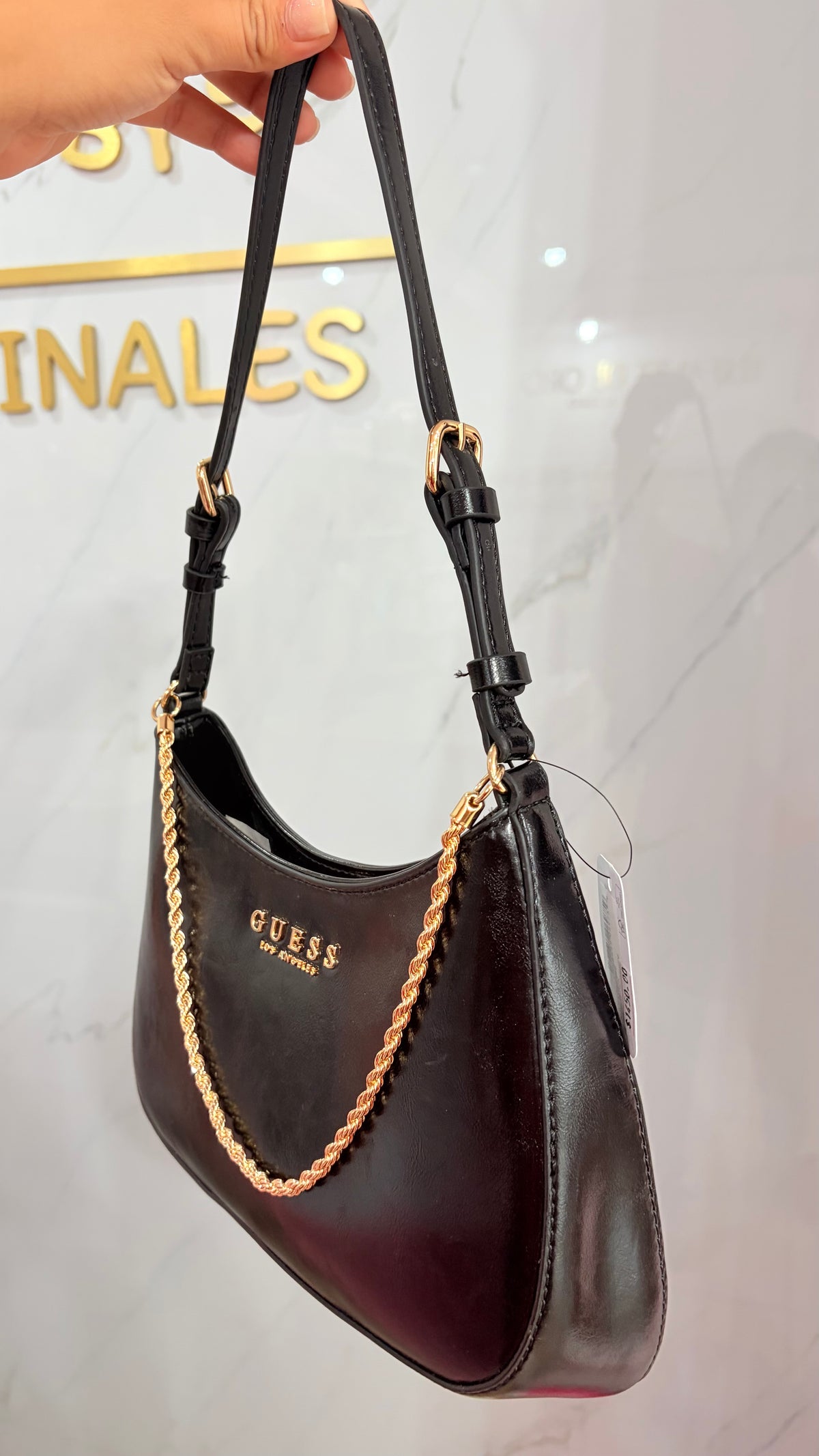 Bolsa Dama Negro Guess