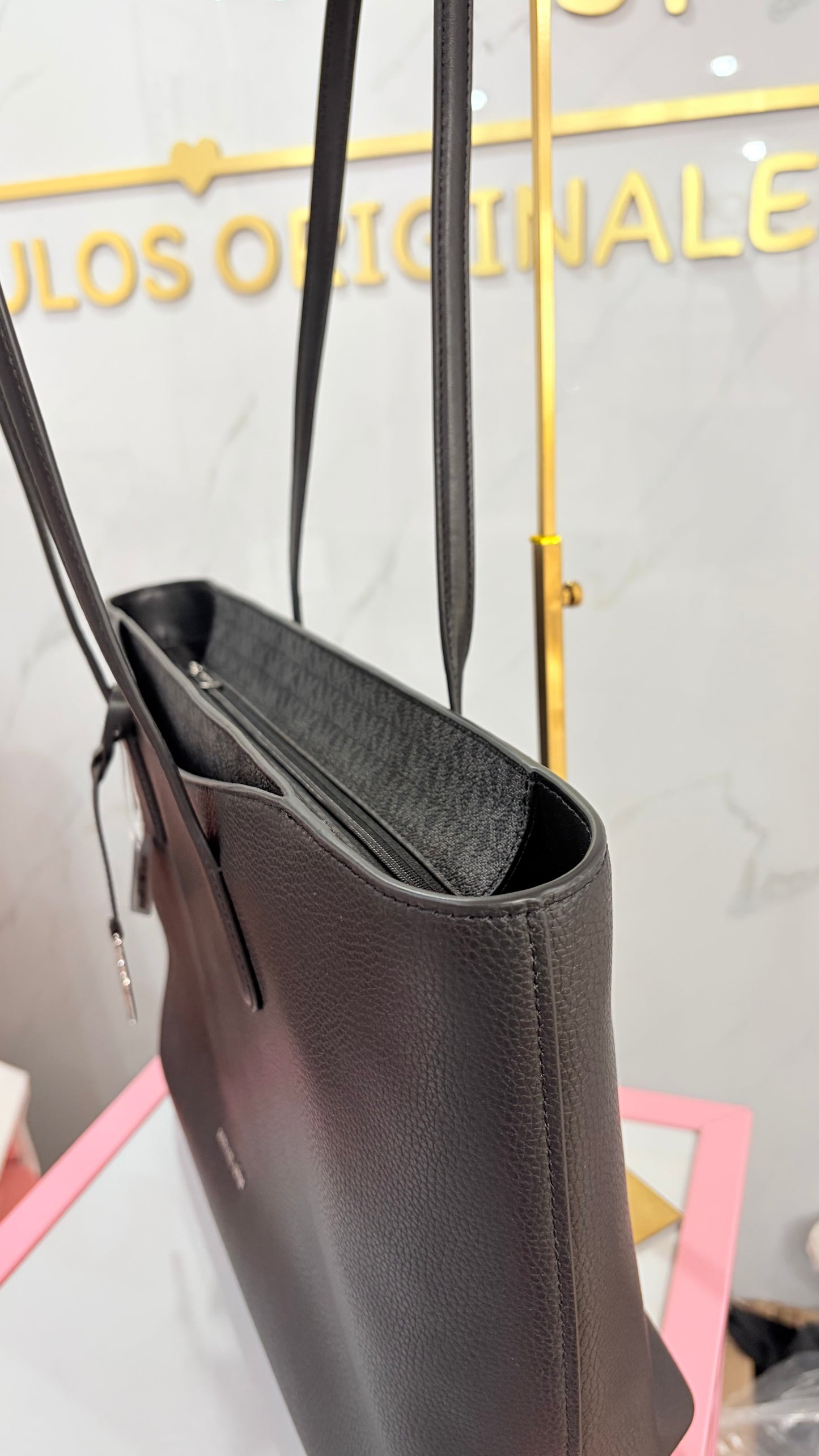 Bolsa Dama Tote Negra Michael Kors