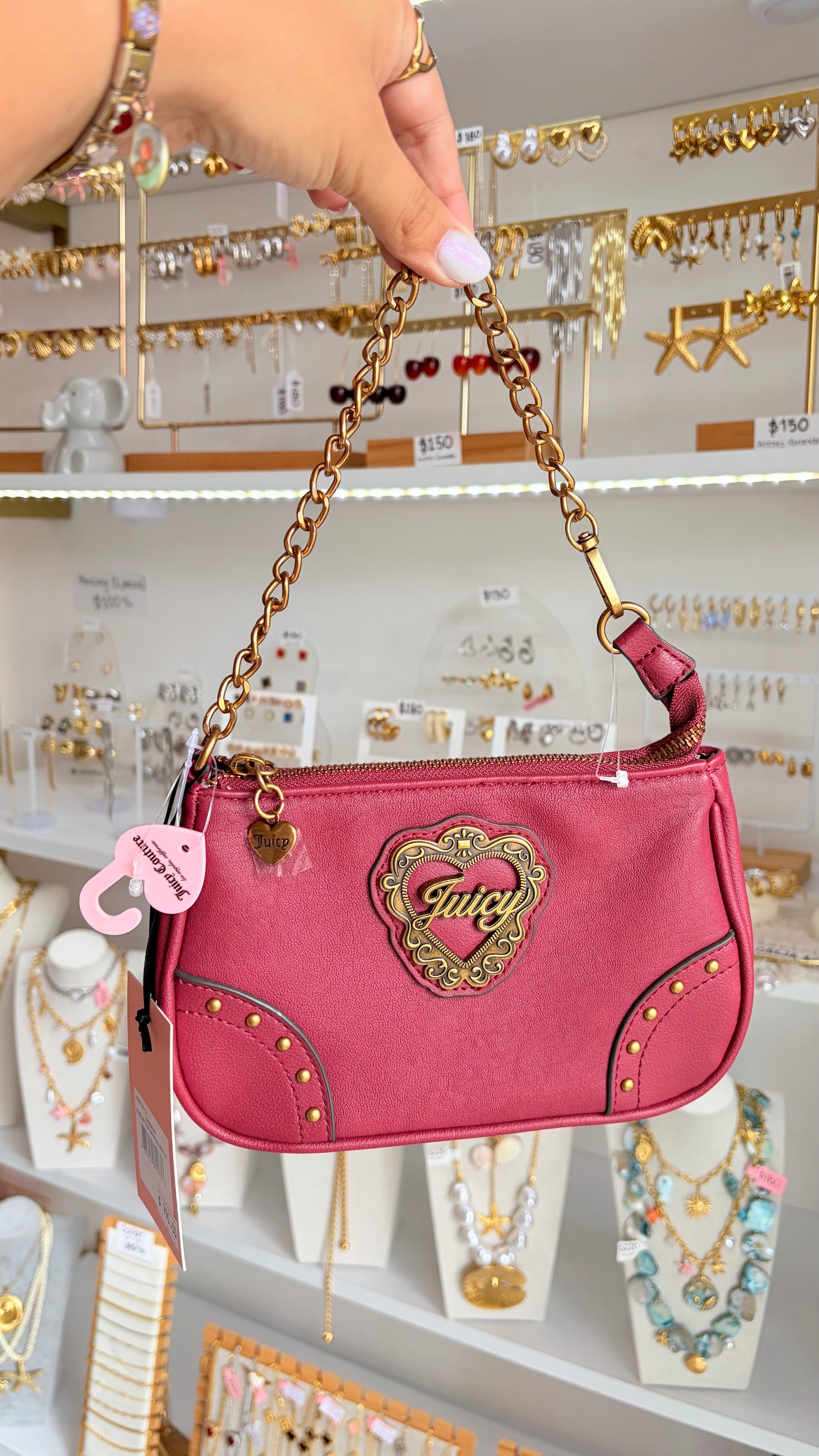 Bolsa Dama Fucsia Juicy Couture