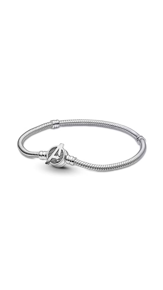Pulsera Chapada En Plata