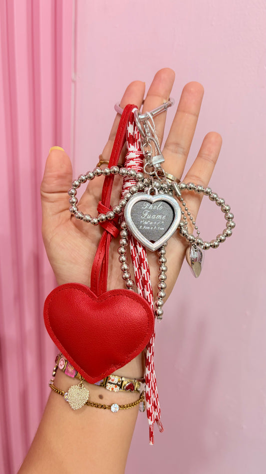 Llavero Corazón Rojo