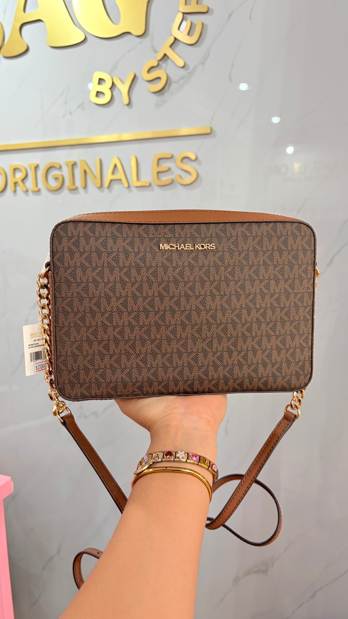 Bolsa Dama Chocolate Michael Kors