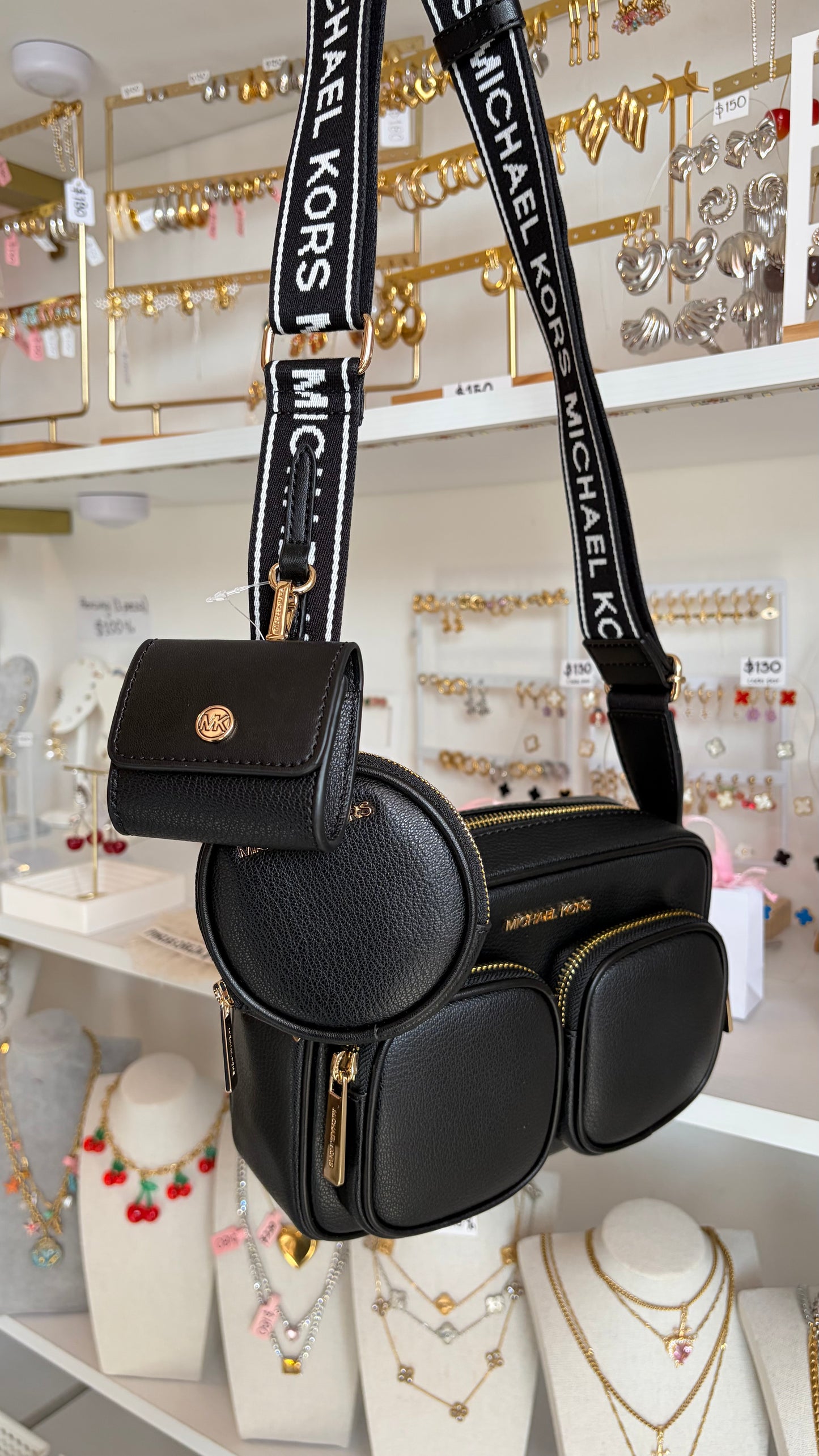 Bolsa Dama Negra Michael Kors