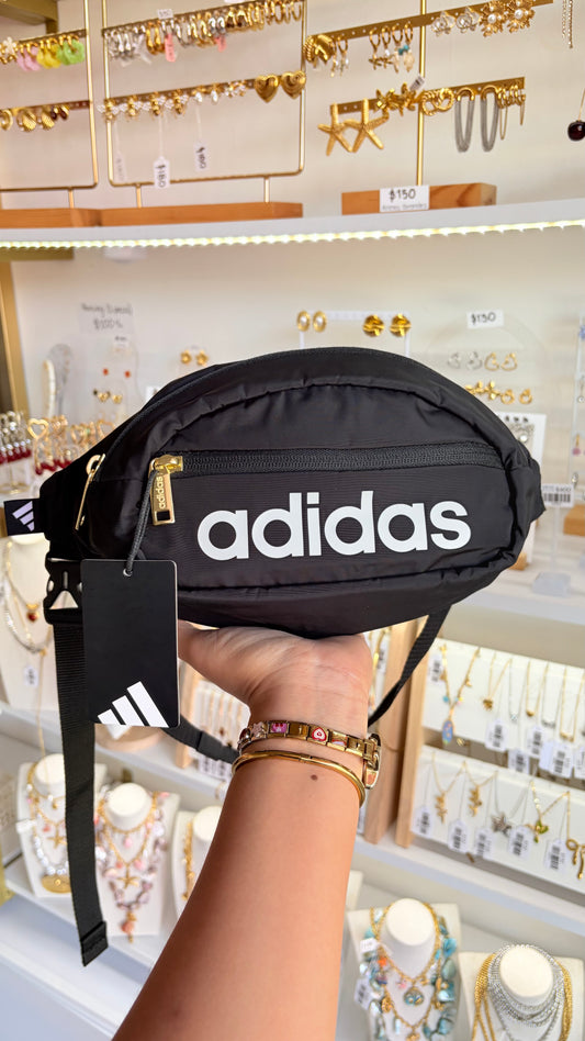 Cangurera Unisex Negra Adidas