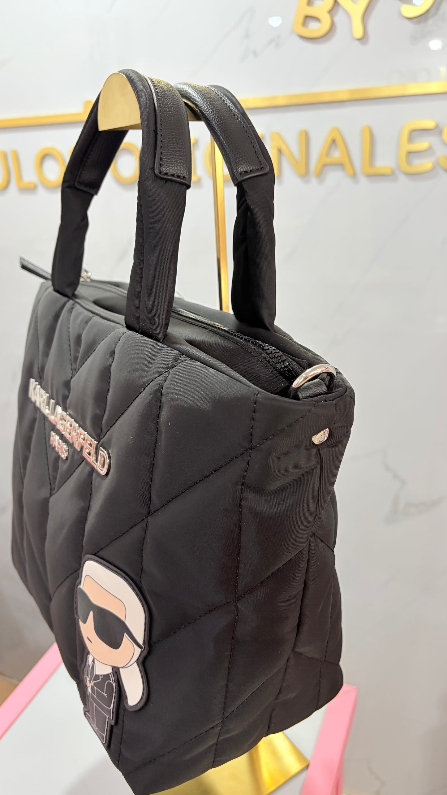Bolsa Dama Negra Karl Lagerfeld