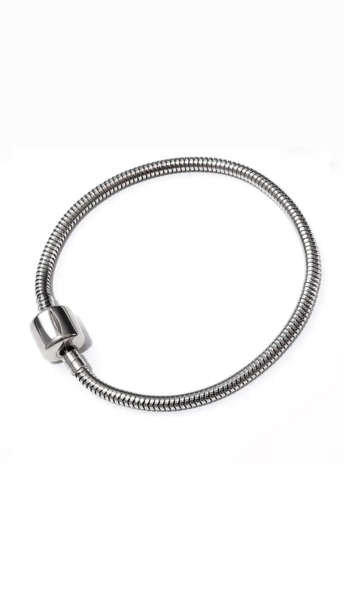 Pulsera Acero Cilindro