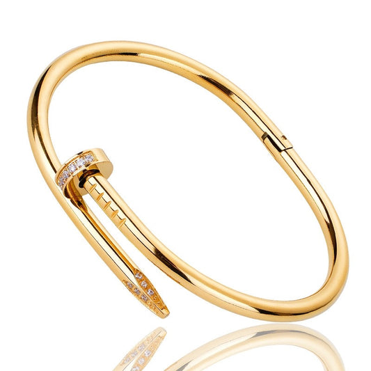 Brazalete Clavo Con Brillos