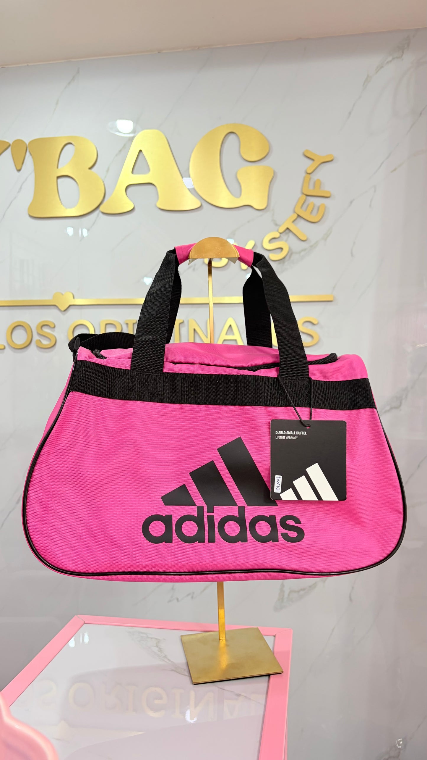 Bolsa Dama Gym Viaje Rosa Fucsia Puma