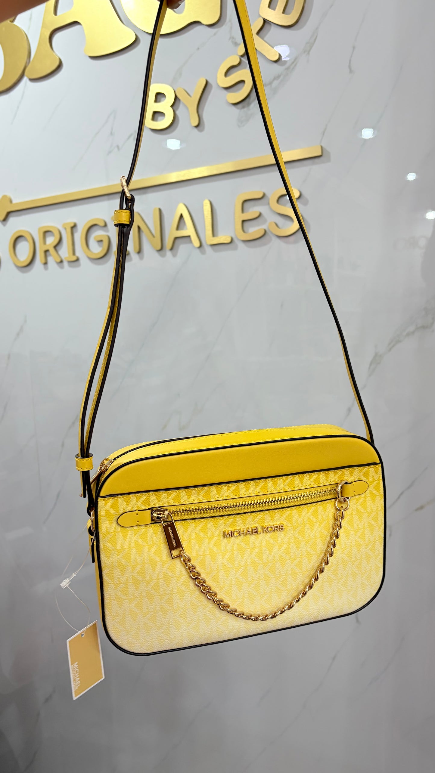 Bolsa Dama Amarillo Michael Kors