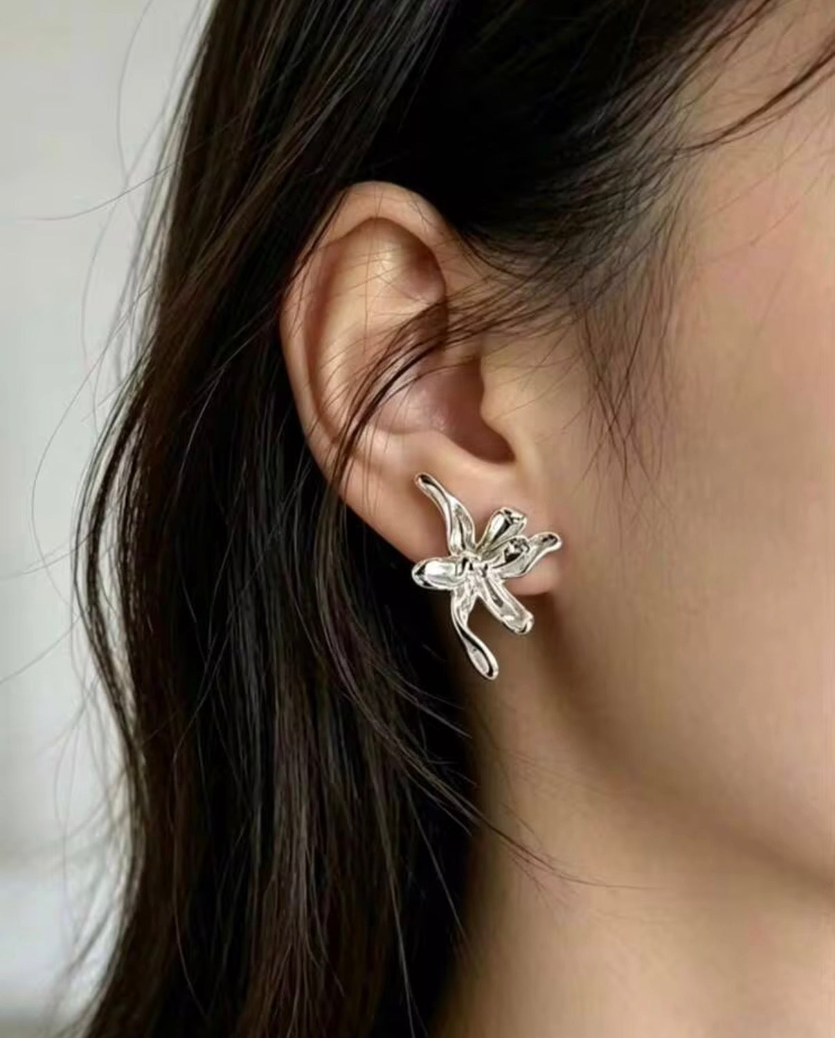 Aretes Hojas de Flor
