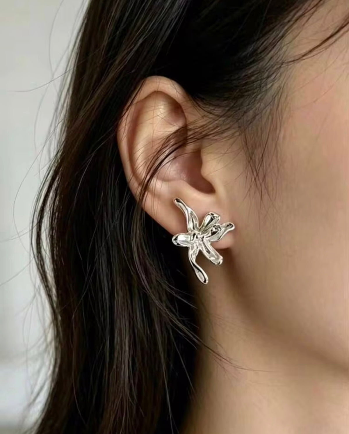 Aretes Hojas de Flor