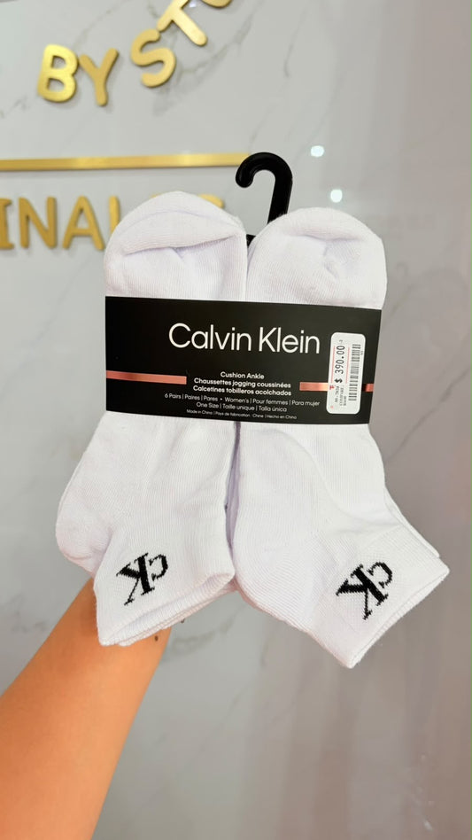 Calcetas Dama Blancas Calvin Klein