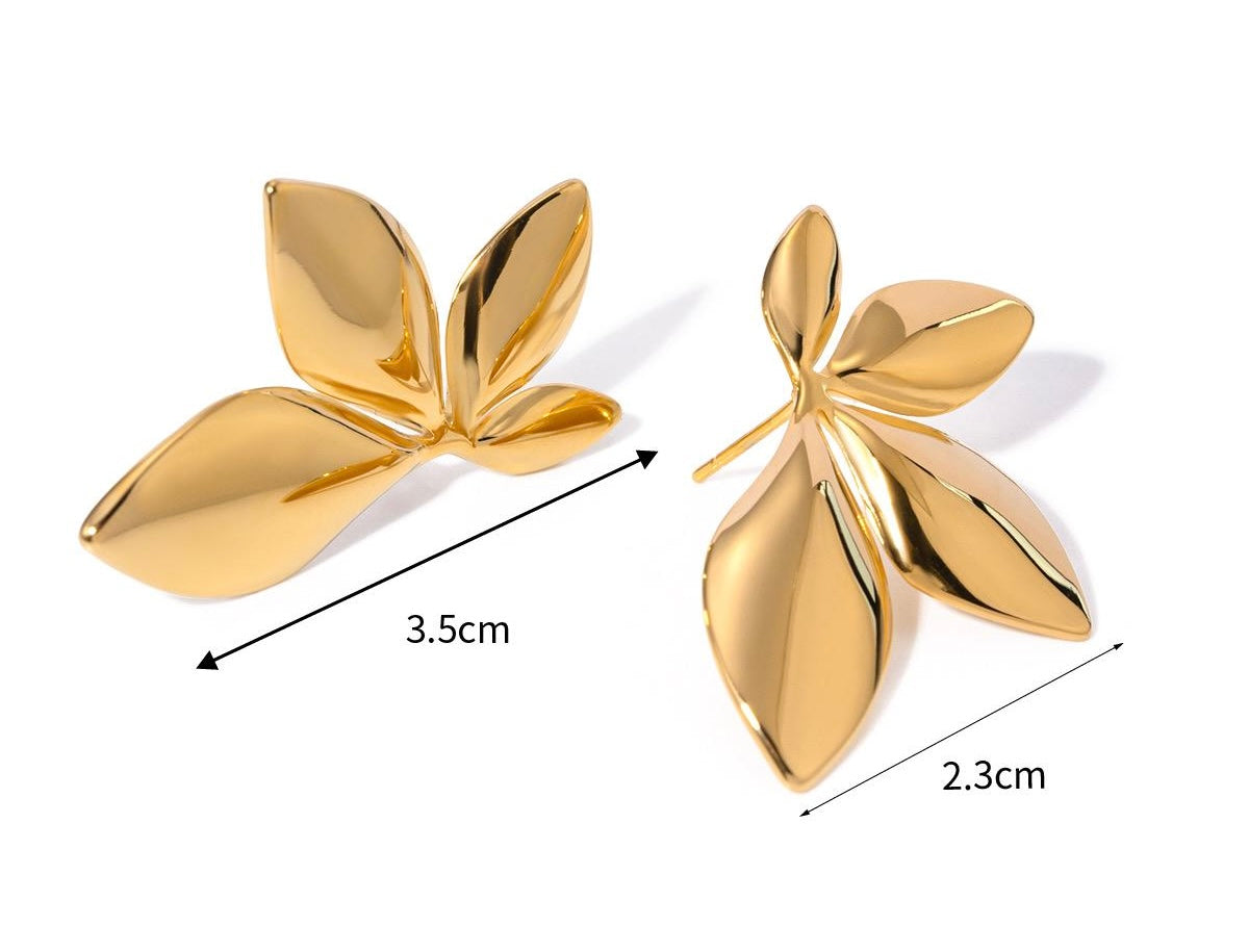 Aretes Allison Dorados