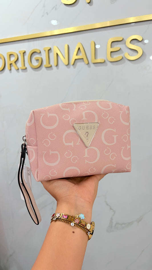 Cosmetiquera Chica Rosa Guess