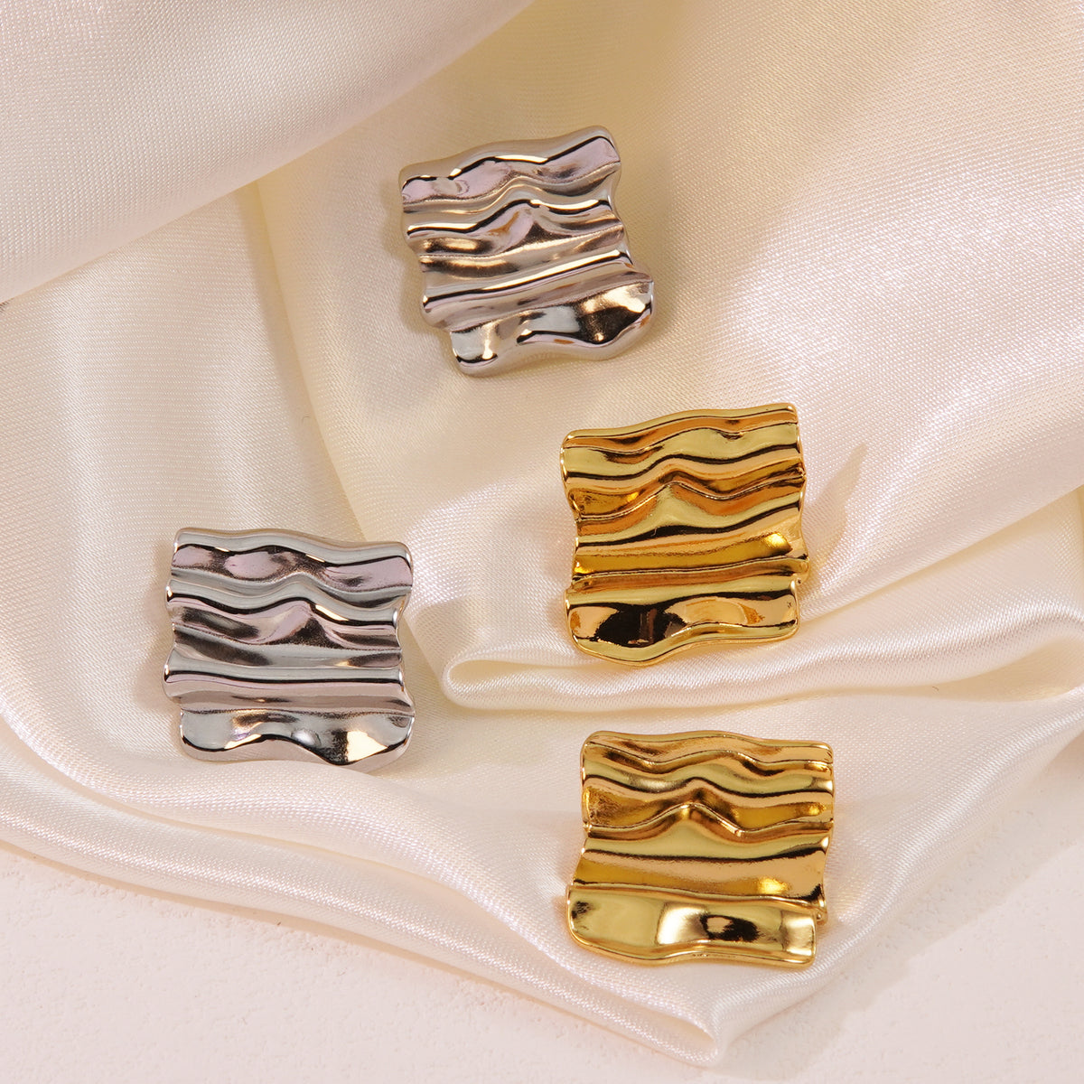Aretes Cuadrado
