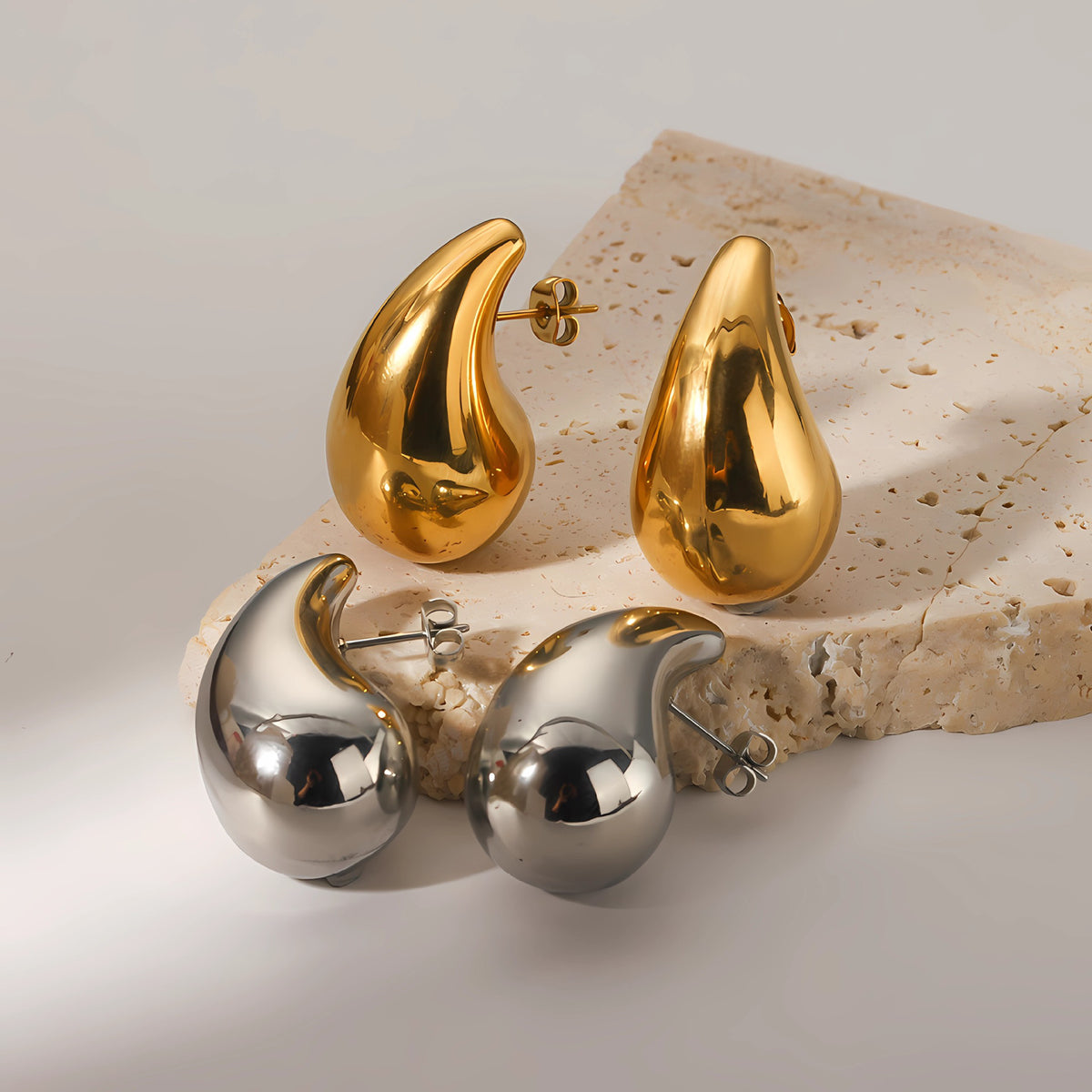 Aretes Gota Grandes