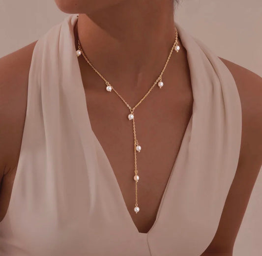 Collar Largo Perla