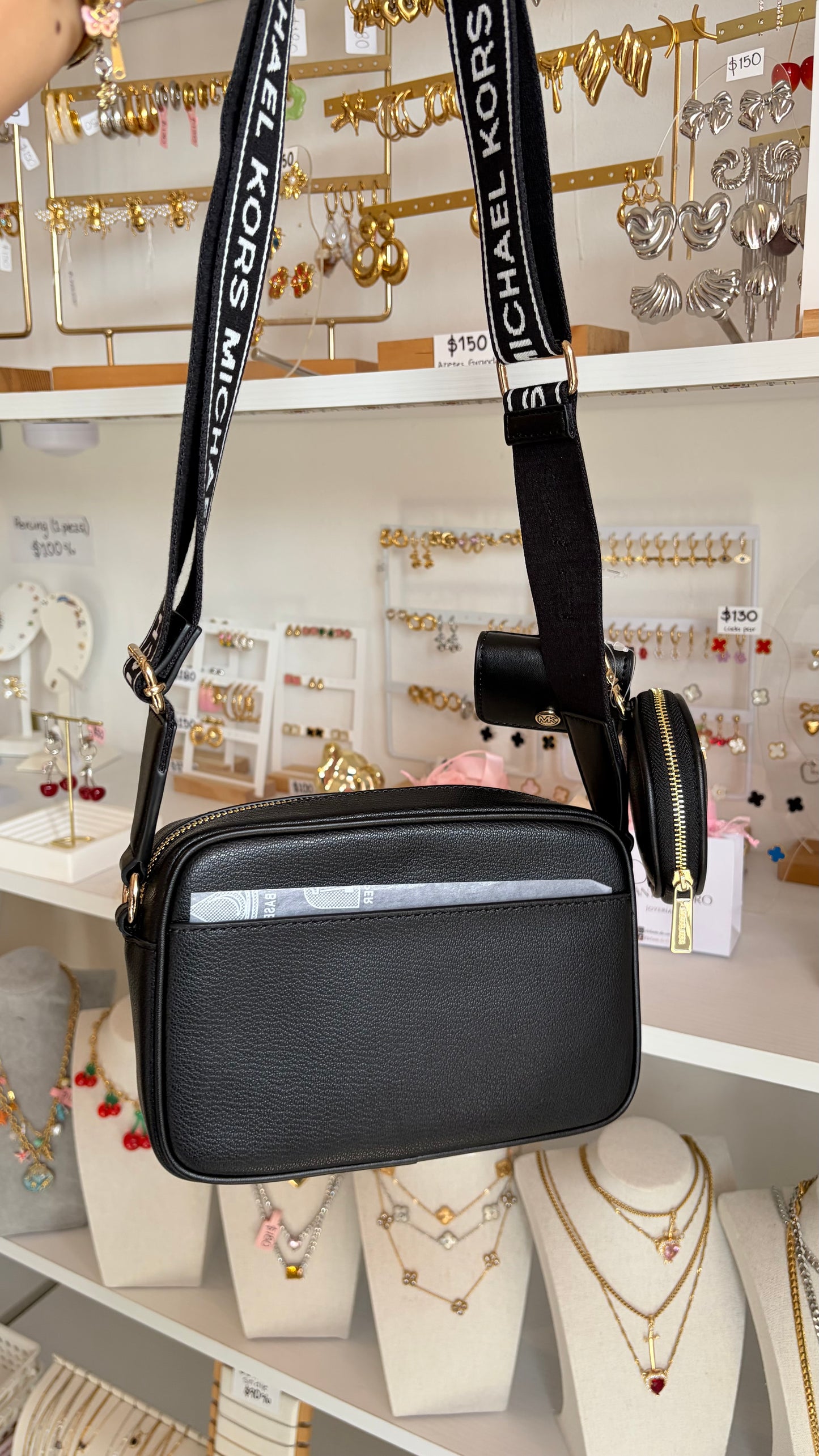 Bolsa Dama Negra Michael Kors