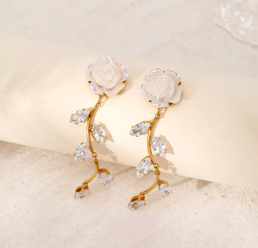 Pendientes Flor