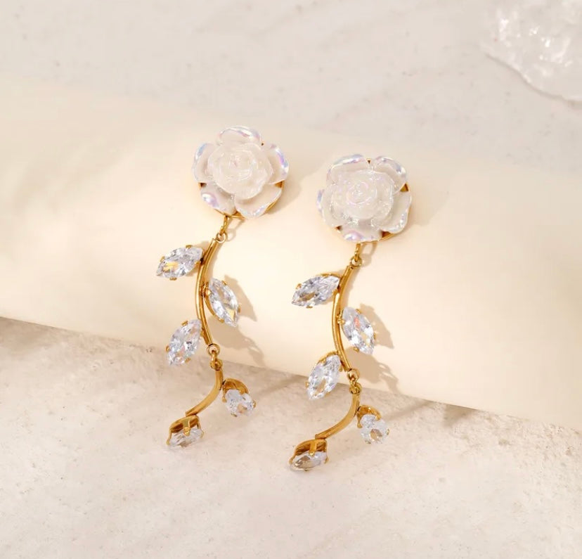 Pendientes Flor
