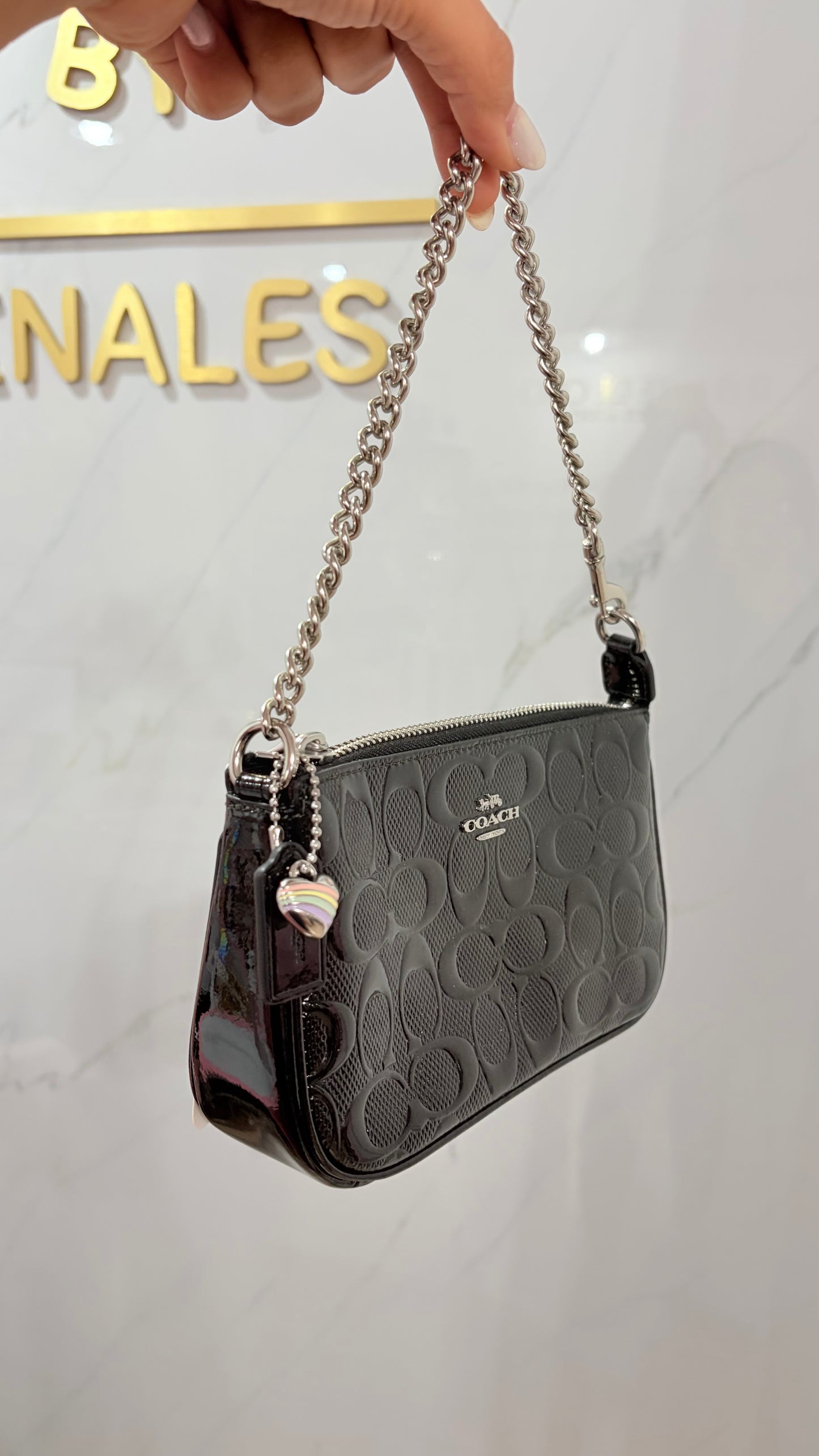 Bolsa Dama Nolita 19 Negra Coach