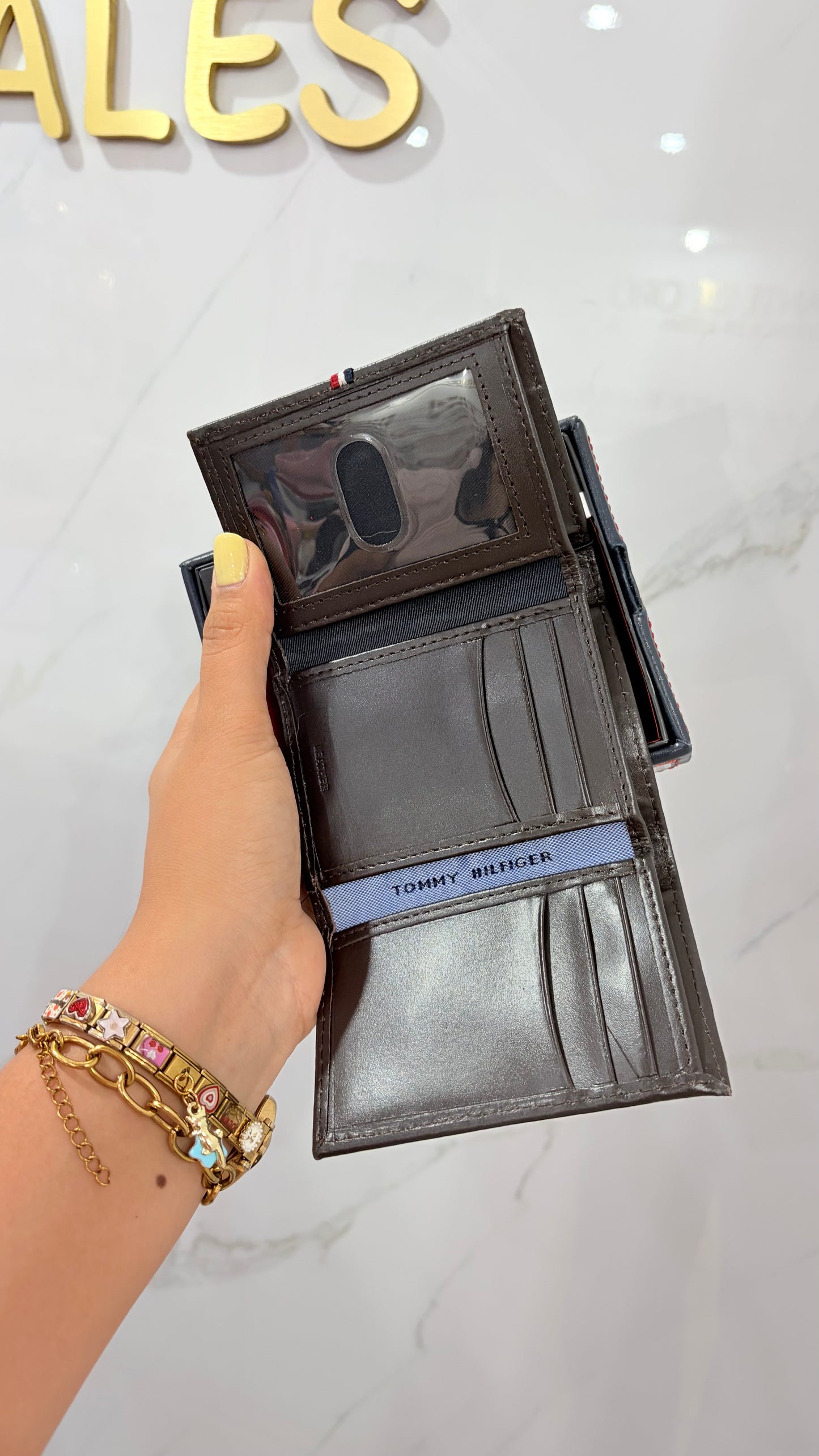 Cartera Caballero Cafe Oscuro Tommy Hilfiger