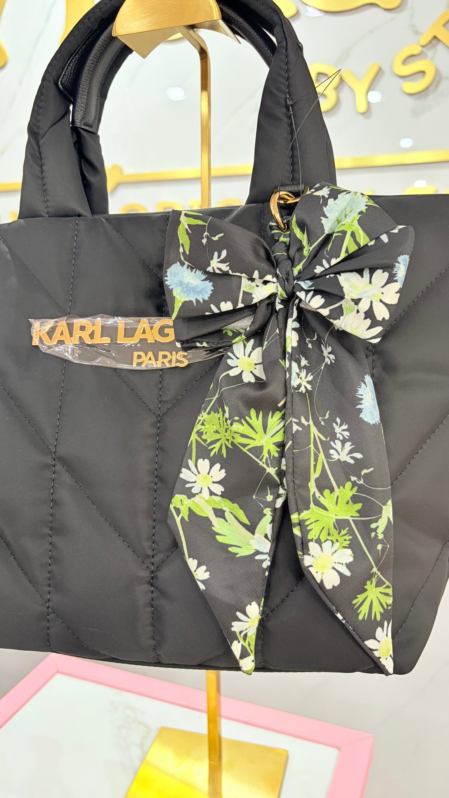 Bolsa Dama Negra Karl Lagerfeld