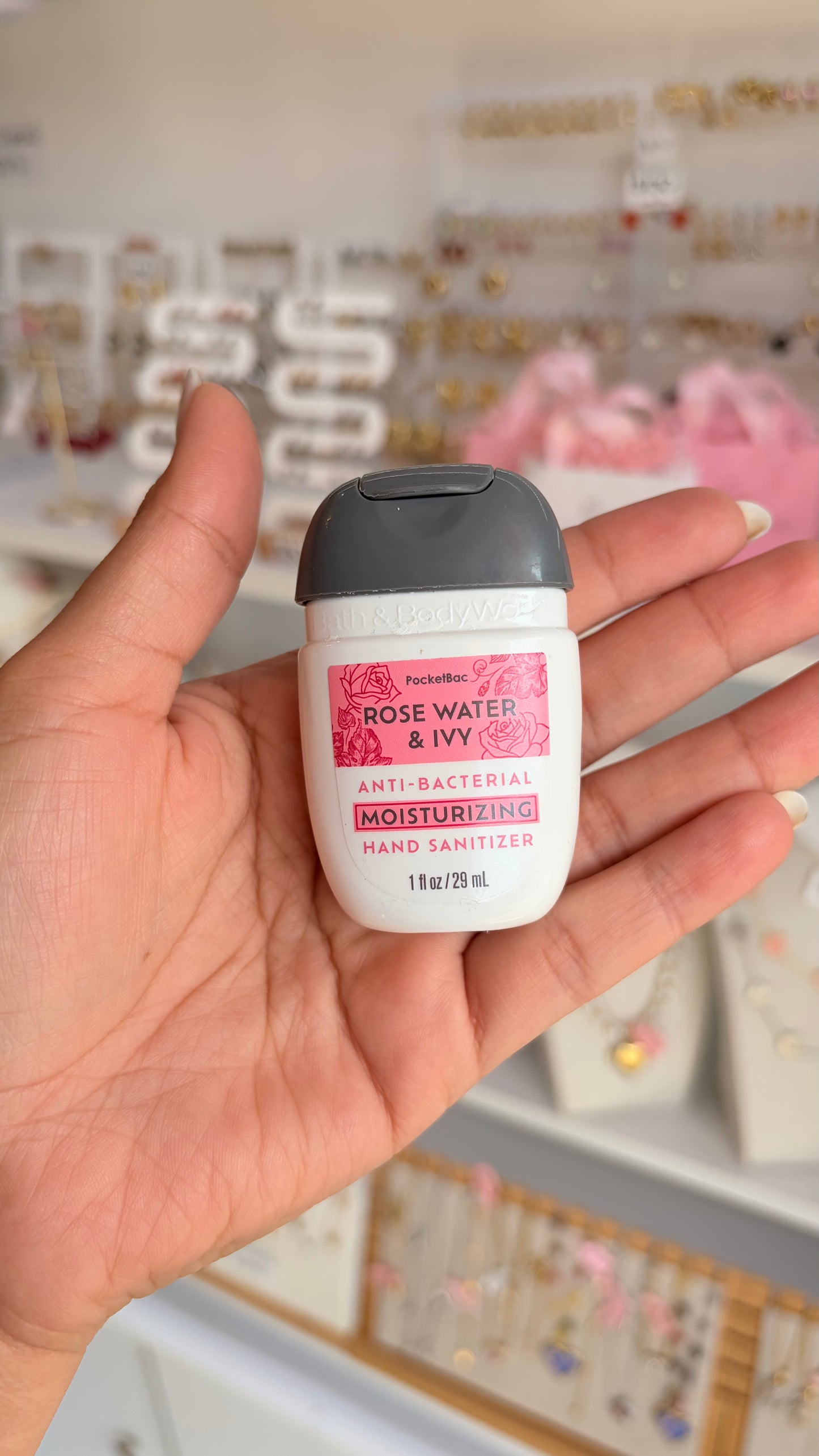 Gel Antibacterial Rose Water & Ivy B&BW