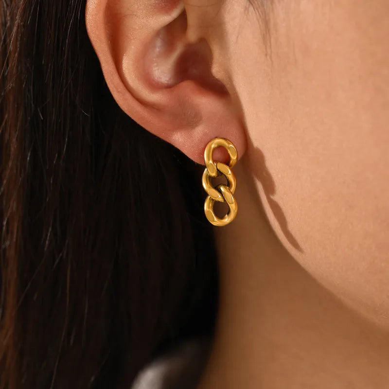Pendientes Cadena