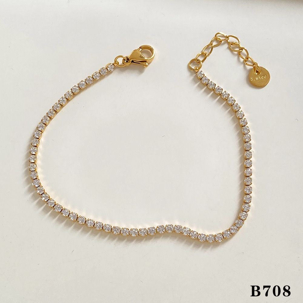 Pulsera Brillos Delgada