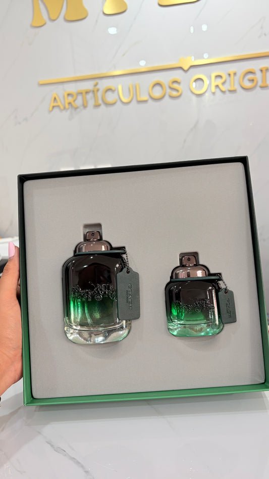 Set Perfume Caballero Green New York Coach