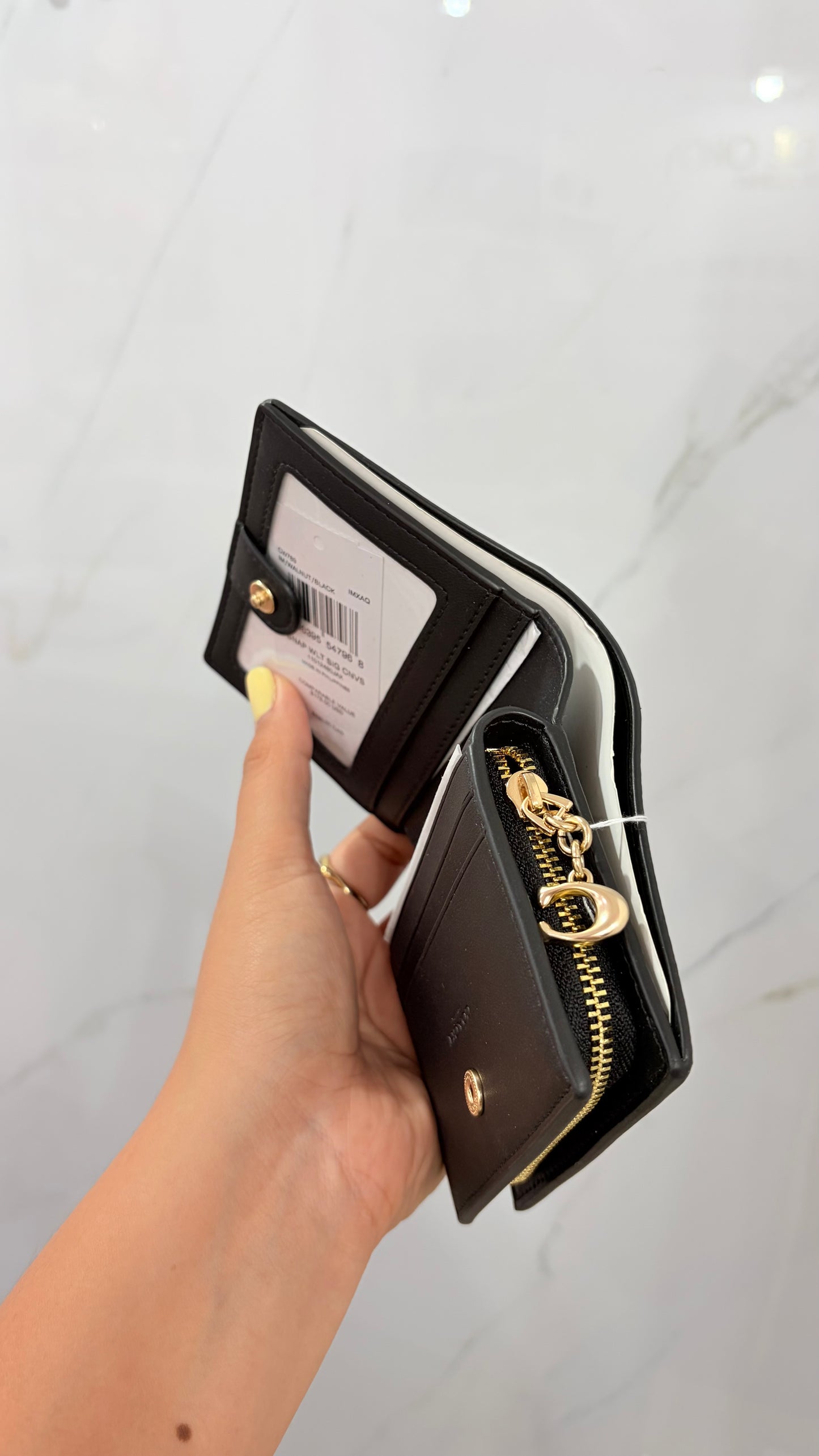 Cartera Dama Chica Chocolate Coach
