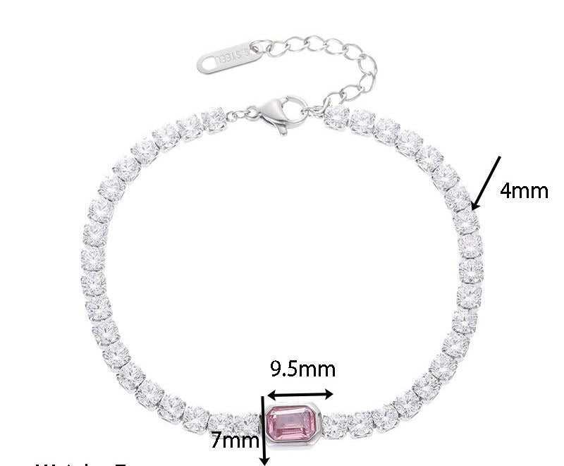 Pulsera Princesa Rosa